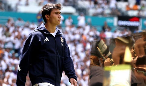 Gonzalo García, jugador del Real Madrid