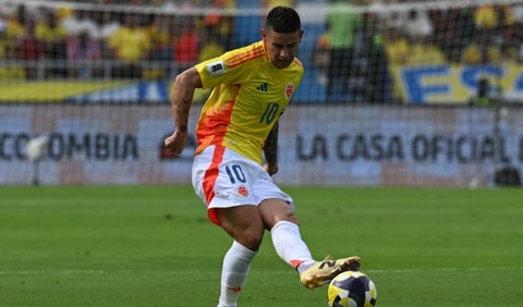 James Rodríguez, futbolista colombiano