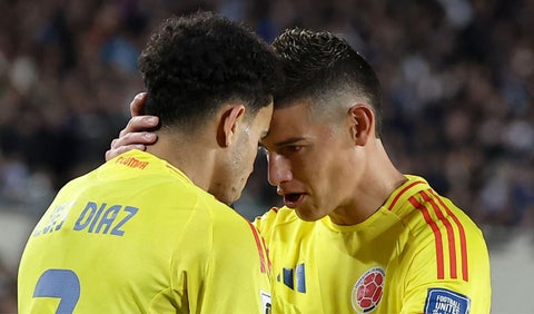 Sorprendente ausencia de James Rodríguez en el matrimonio de Luis Díaz