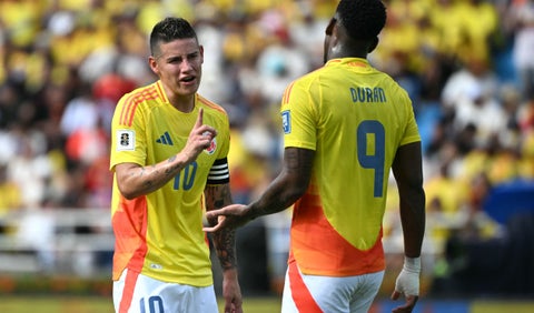 Jhon Jáder Durán falló gol con Colombia