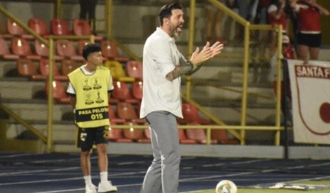 Jorge Bava, técnico uruguayo de Santa Fe