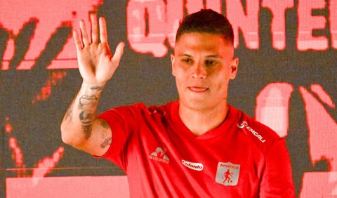 Juan Fernando Quintero con América