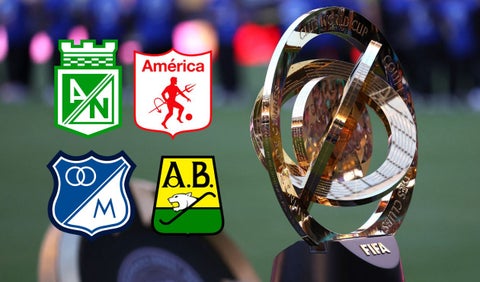 Equipos de la Liga Betplay y Mundial de Clubes