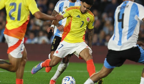 Luis Díaz vs Argentina
