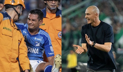 David González habló del futuro de Mackalister Silva en Millonarios