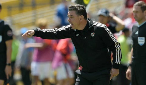 Marcelo Gallardo, entrenador argentino