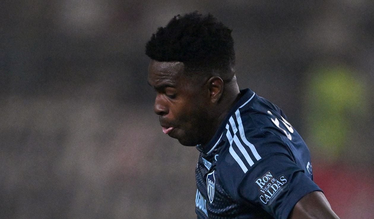 Marco Pérez en un partido de Junior