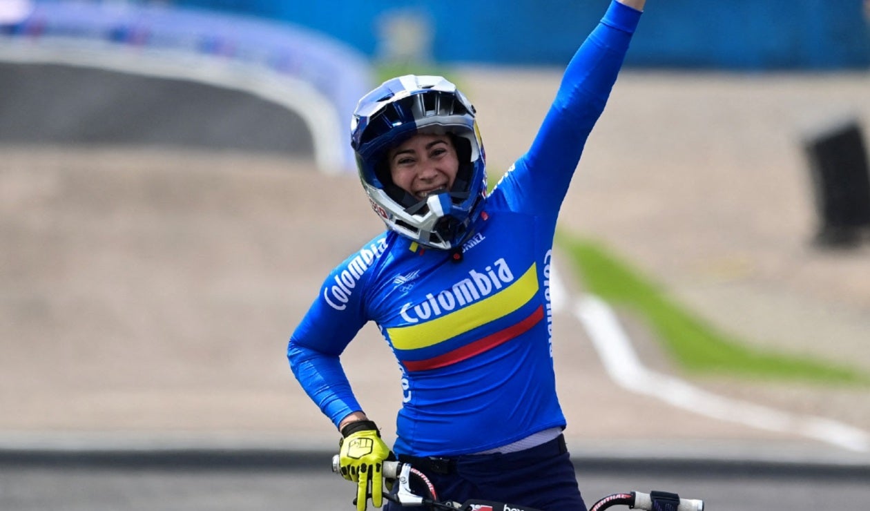 Mariana Pajón, deportista colombiana