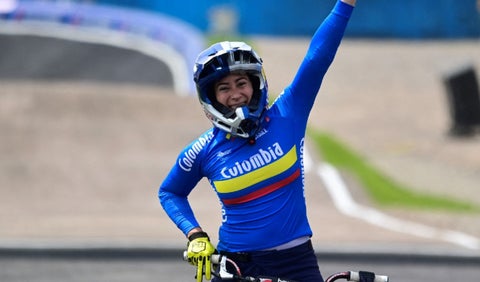 Mariana Pajón, deportista colombiana