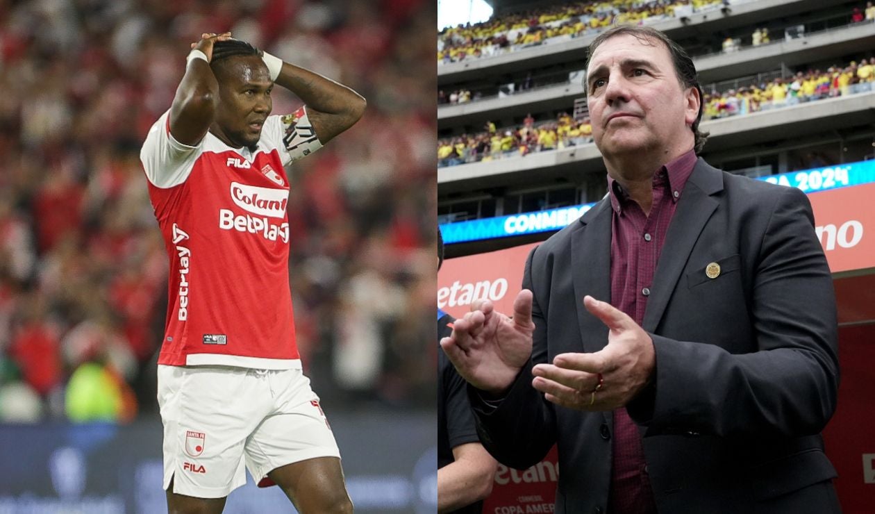Hugo Rodallega y Néstor Lorenzo