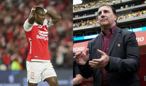Hugo Rodallega y Néstor Lorenzo