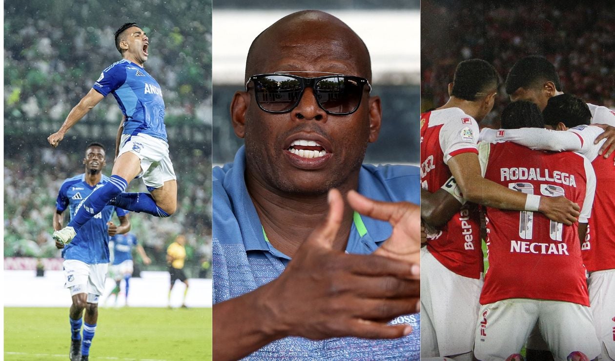 Faustino Asprilla envió tajante mensaje para el clásico entre Santa Fe y Millonarios