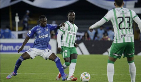 Historial entre Millonarios y Nacional en la Liga BetPlay