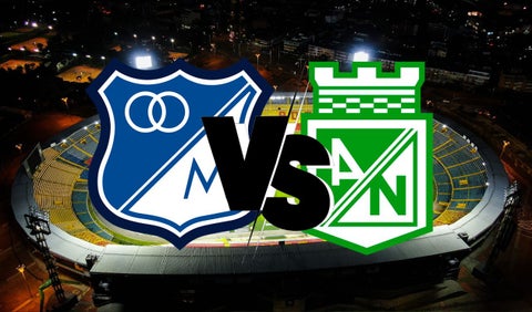 Millonarios vs Nacional, cuadrangulares de la Liga Betplay