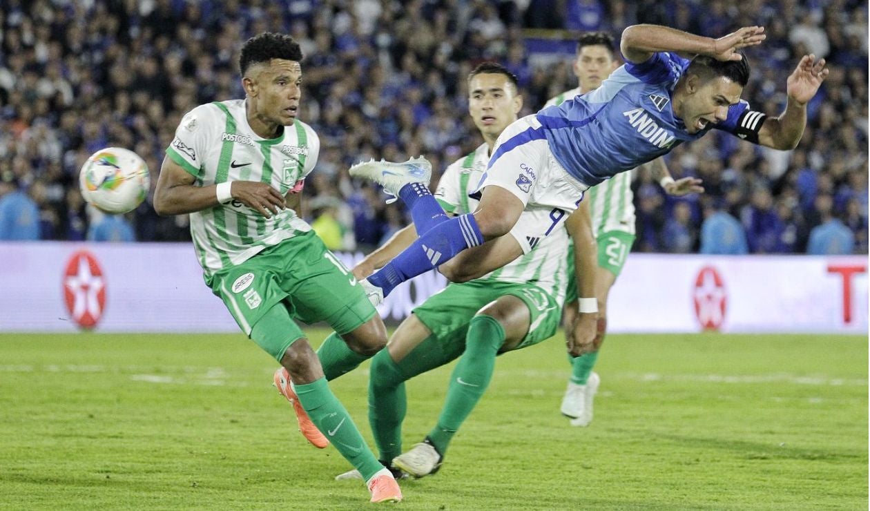 Polémico penal no fue pitado a favor de Millonarios en el duelo contra Nacional