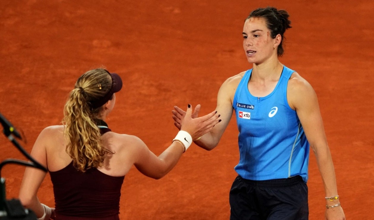 Mirra Andreeva y Lois Boisson, tenistas