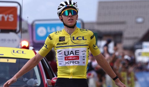 Tadej Pogacar en el Critérium Dauphiné