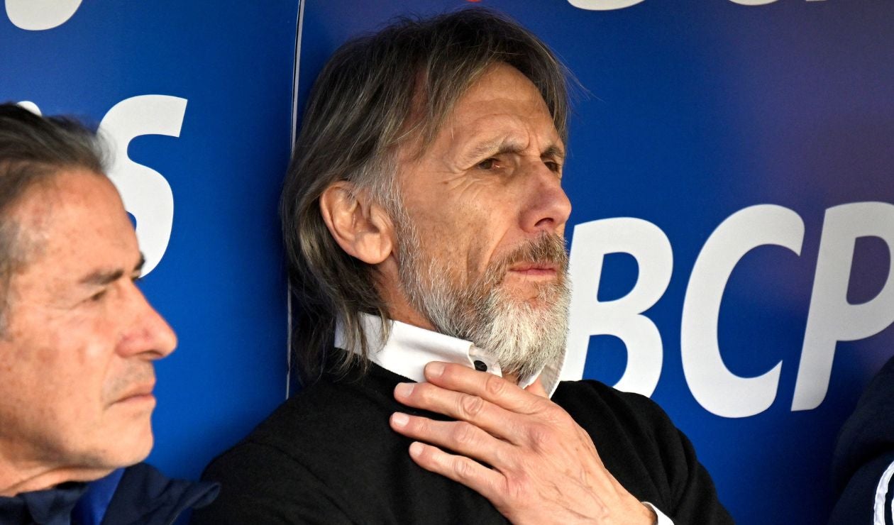 Ricardo Gareca con la selección de Chile