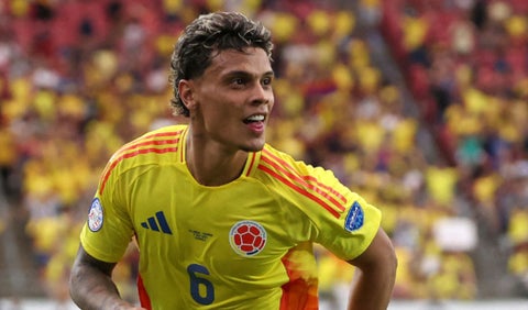 Richard Ríos, jugador de la Selección Colombia