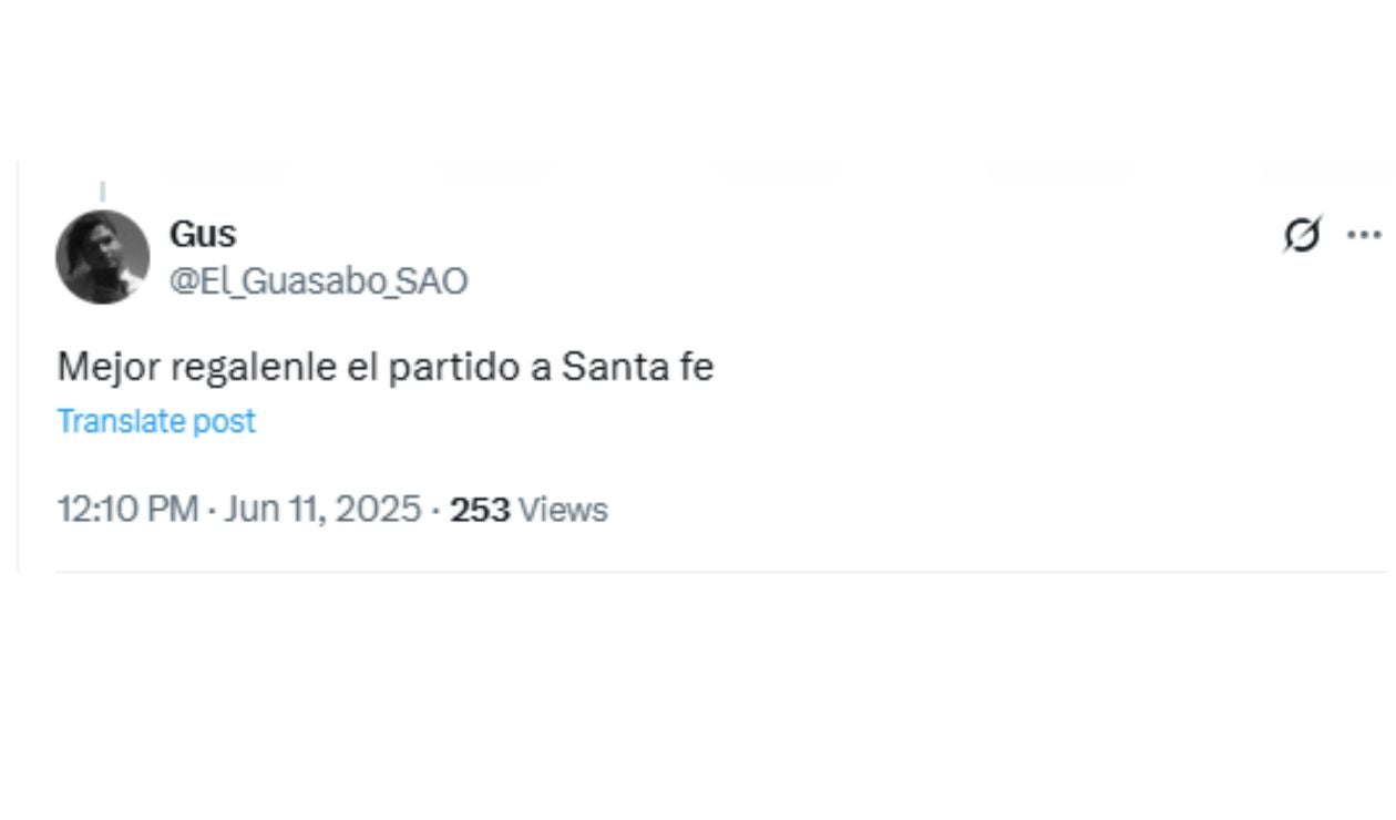 Hinchas Santa Fe vs Nacional