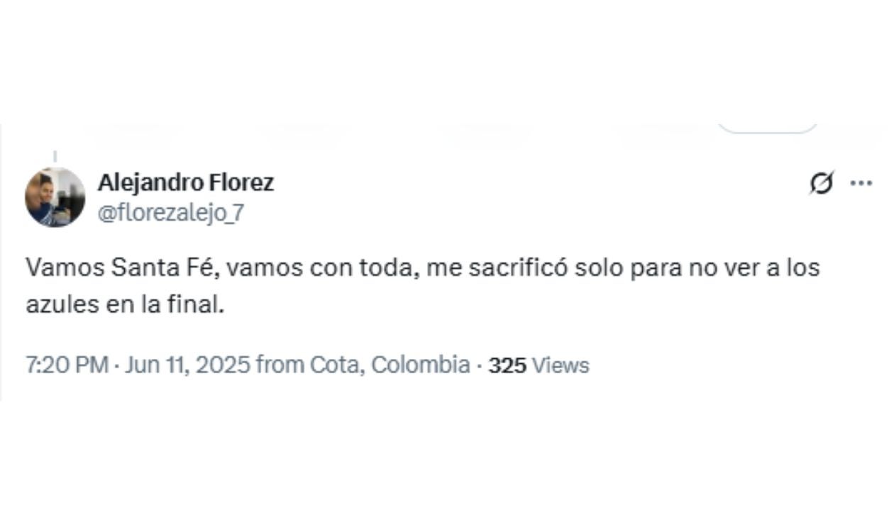 Hinchas Santa Fe vs Nacional