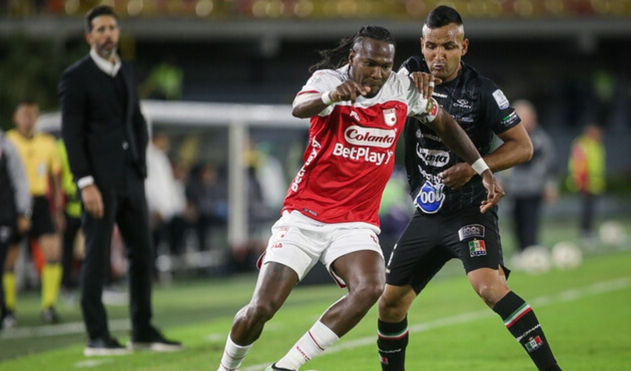 Santa Fe le ganó a Once Caldas y sacó ventaja rumbo a la final