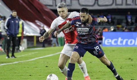 Santa Fe y Medellín en duelo por la final de la Liga BetPlay 2025-I