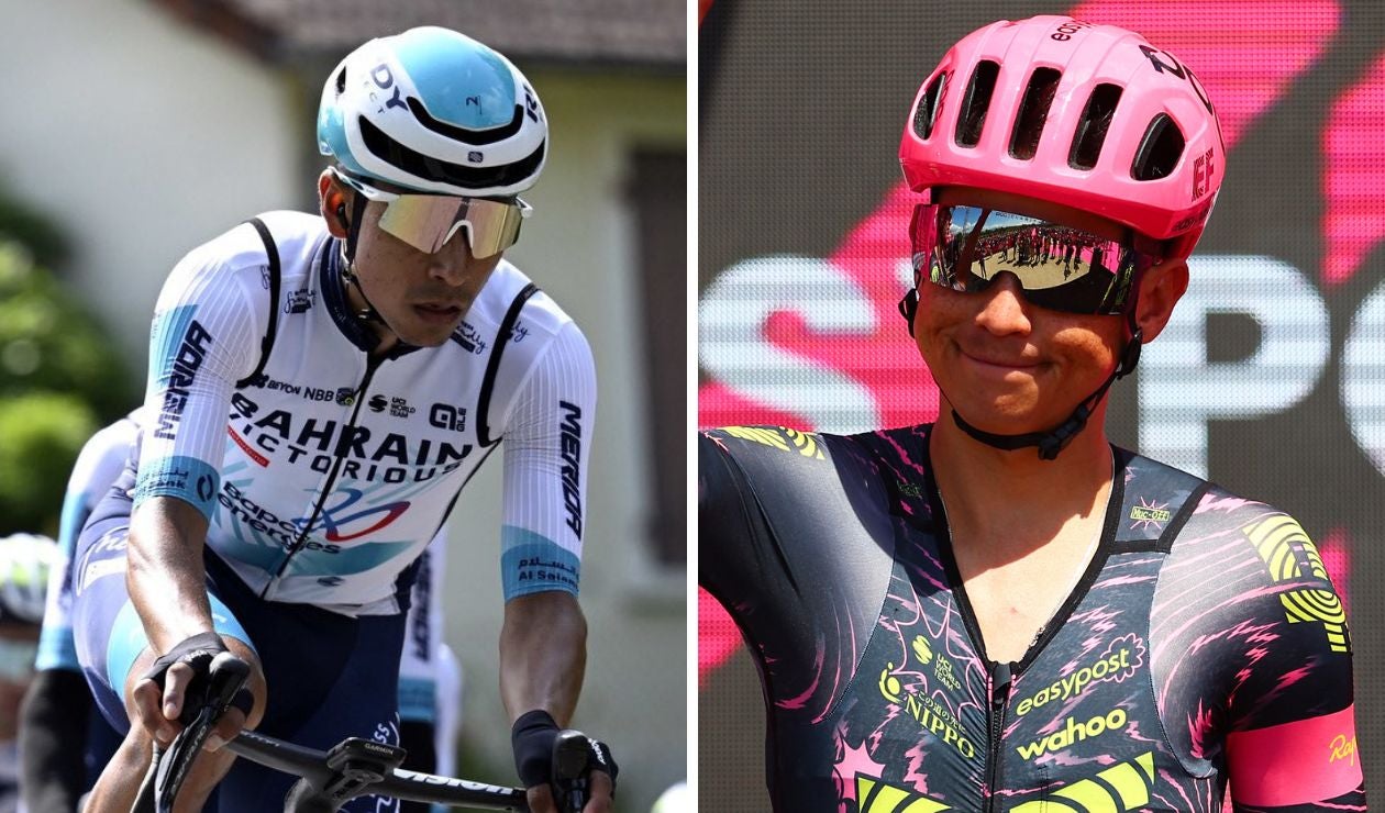 Santiago Buitrago y Esteban Chaves