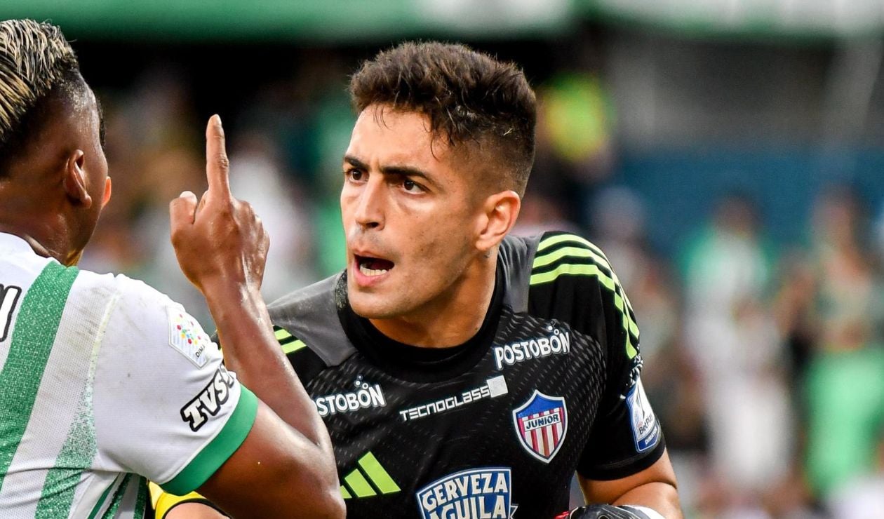 Santiago Mele con Junior