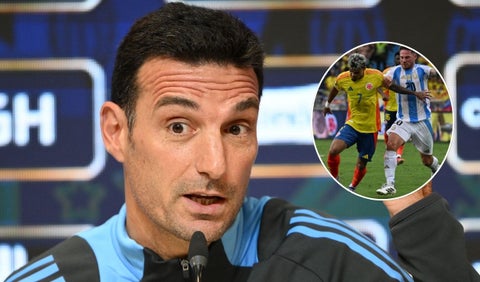 Scaloni no se escondió y confesó 'temor' de Argentina hacía Colombia