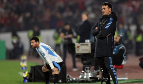 Lionel Scaloni habló sobre Messi vs Colombia