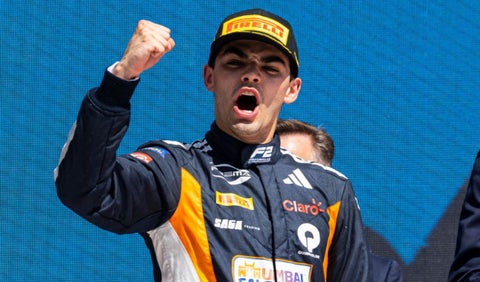 Sebastián Montoya brilla en el GP de Austria en la F2