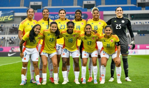 Selección Colombia Femenina en un amistoso en 2025