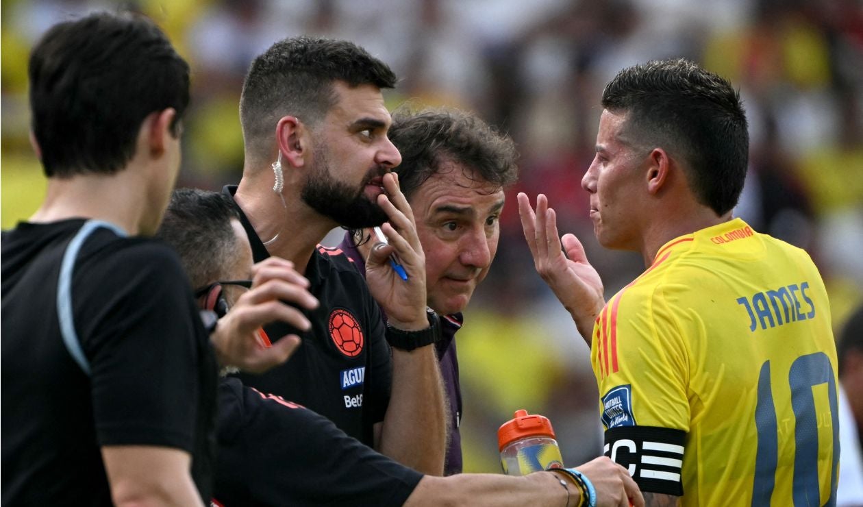 Debate entre Lorenzo y James Rodríguez en la Selección Colombia