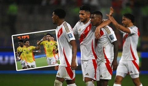 Selecciones de Colombia y Perú en Eliminatorias al Mundial 2026