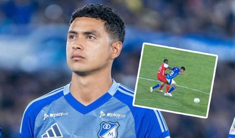 Stiven Vega, futbolista de Millonarios