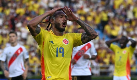 Luis Suárez, delantero de la Selección Colombia