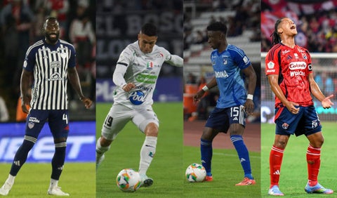 Junior, Once Caldas, Millonarios e Independiente Medellín