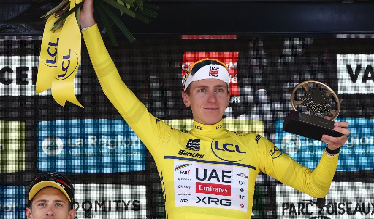 Tadej Pogacar, campeón del Critérium del Dauphiné