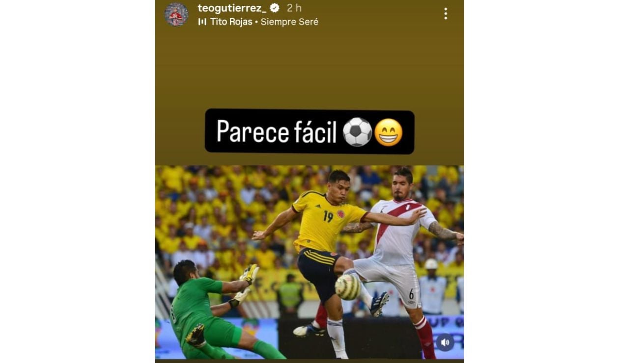 Teófilo Gutiérrez envía mensaje a la Selección Colombia