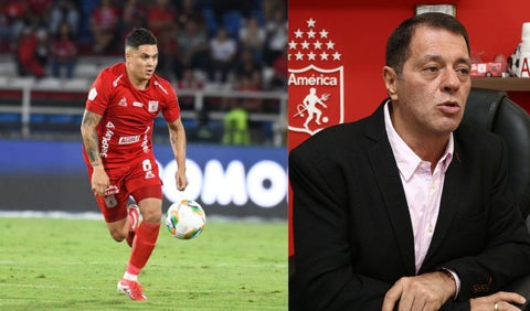 Juan Fernando Quintero y Tulio Gómez en América