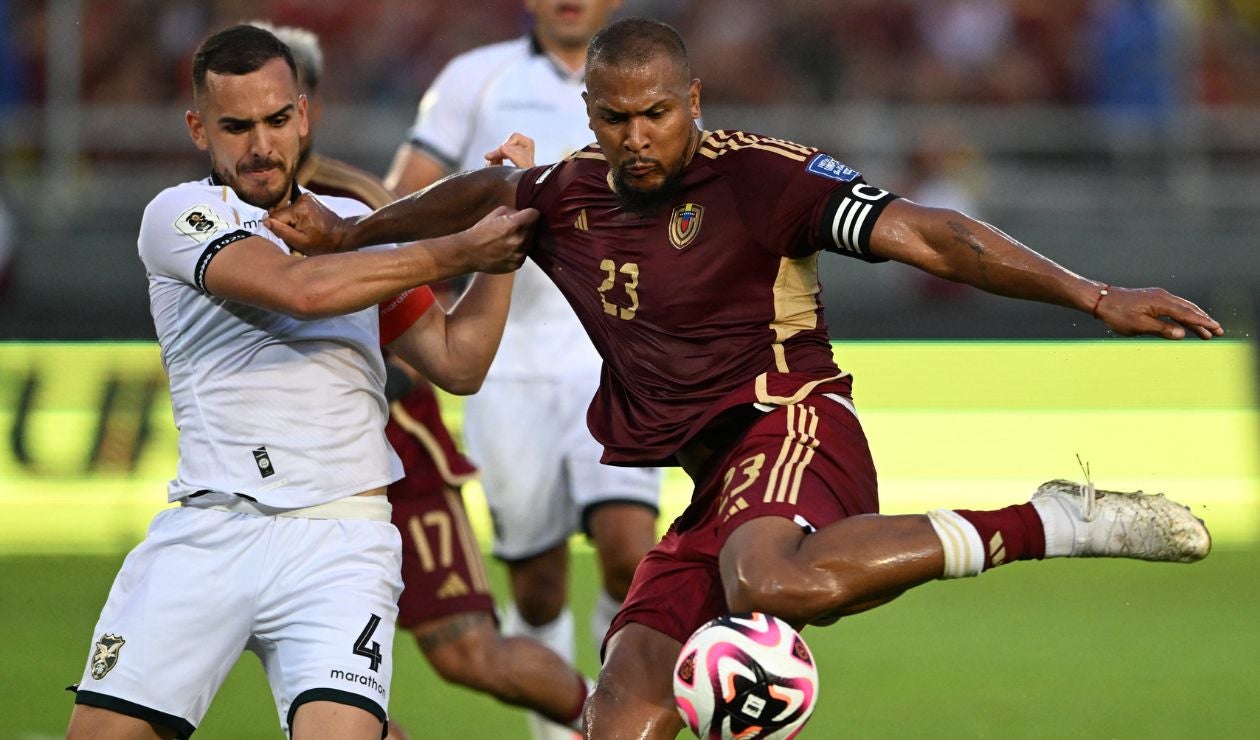 Venezuela venció a Bolivia y se aleja en la lucha por el repechaje