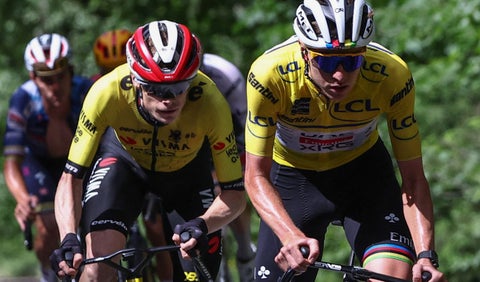 Jonas Vingegaard y Tadej Pogacar, favoritos en el Tour de Francia