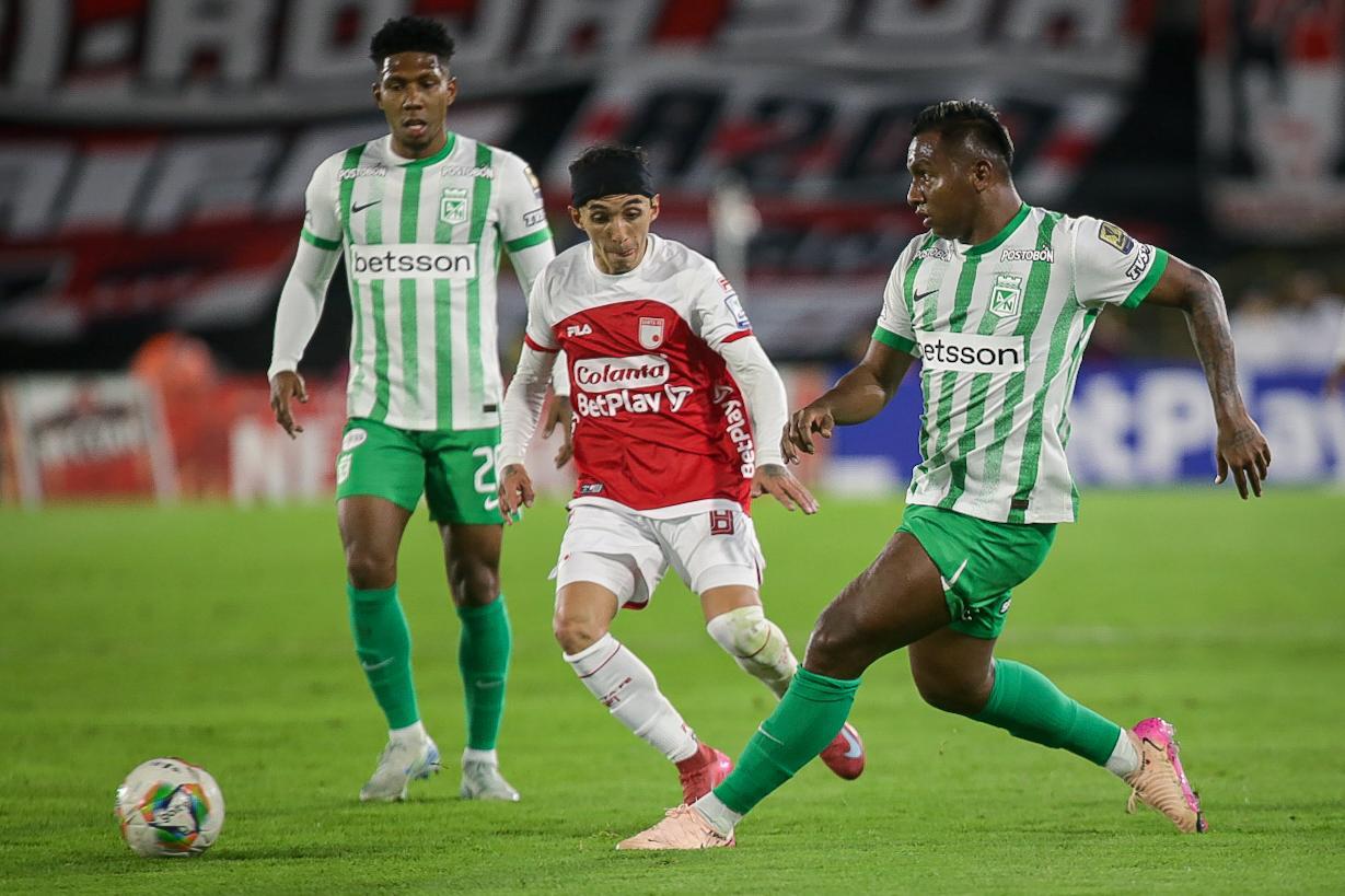 Independiente Santa Fe vs Atlético Nacional - Fecha 4 Cuadrangulares Liga Betplay 2025-1