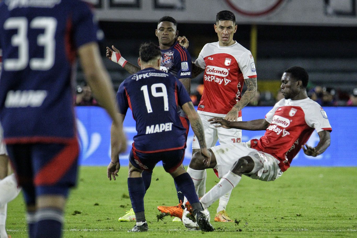 Santa Fe vs Medellín, final ida de la Liga Betplay 2025-1