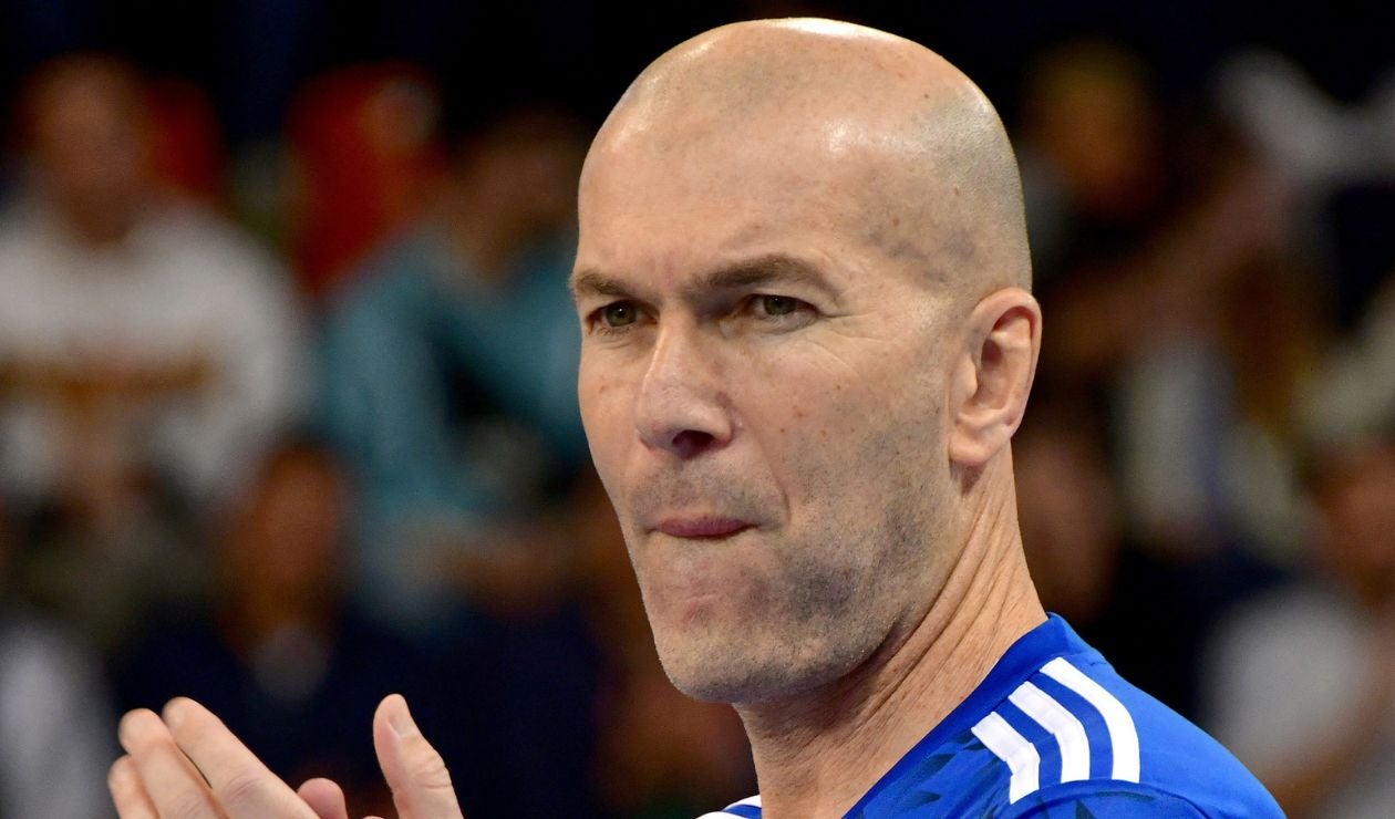 Zinedine Zidane, técnico francés