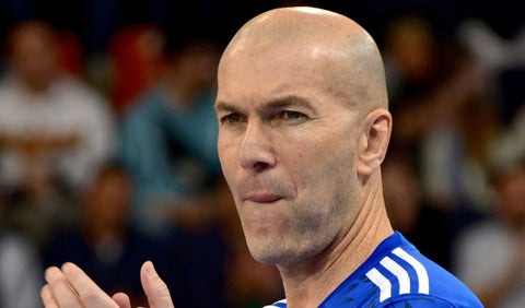 Zinedine Zidane, técnico francés