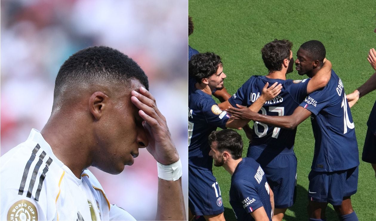 PSG no tuvo piedad de Real Madrid en el Mundial de Clubes