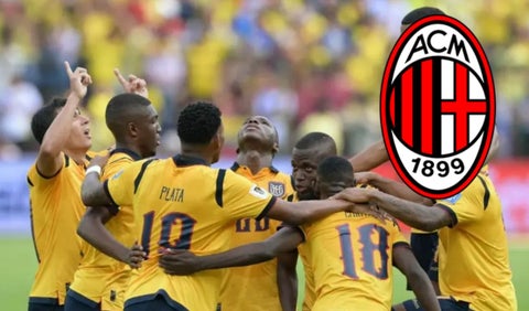 Jugador de Ecuador irá al Milan