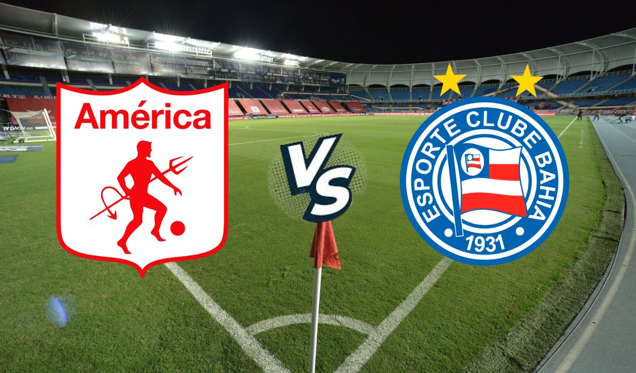 A qué hora y cómo VER EN VIVO América vs Bahía Copa Sudamericana